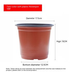 Plastic Nutrition Feeding Block Planting And Transplanting Pot Fall Not Bad Seedling Cup (Option: 180 Model-100 Packs)