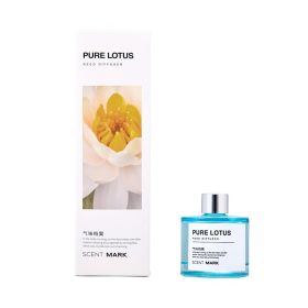 Fire-free Household Indoor Toilet Deodorant Rattan Long-lasting Air Refreshing Fragrance Ornaments (Option: 50ml-A Pool Lotus Fragrance)