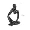 Nordic Abstract Thinker Statue Home Crafts Small Ornaments Resin Sculpture Statue Figurine Interior Office Home Modern Art Decor