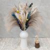 60/62/76/80/85/100pcs Boho Pampas Grass Bouquet Home Decor Floral Dried Flowers Wedding Arrangements Natural Reed Bunny Tails