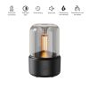 120ML Candlelight Aroma Diffuser Air Humidifier Romantic Light Portable Essential Oils Diffuser Mist Maker Fogger Purifier Home