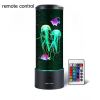 7 Color Aquarium Jellyfish Lamp Fantasy Jellyfish Lamp Relaxing Mood Jellyfish LED Night Light Remote Control Home Decor Gifts