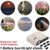 Landscape Projection Light INS Background Projector Night Light Planet Sea Cloud Lamp Christmas Gift Atmosphere Party Photo Prop