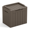 All-Weather 32 Gallon Patio Deck Box with Seat