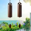 Outdoor Wind Chimes Heroic Windbell Antique Wind Bell, Deep Resonance Serenity Bell, Metal Cylinder Wind Chimes