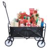 Folding Wagon Garden Shopping Beach Cart