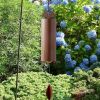 Outdoor Wind Chimes Heroic Windbell Antique Wind Bell, Deep Resonance Serenity Bell, Metal Cylinder Wind Chimes