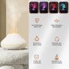 Air Humidifier Diffusers Essential Oil Diffuser USB Portable Humidifier Volcanic Flame Aroma Diffuser Essential Oil Lamp Bedroom