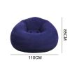 Flocking Flocking Sofa Chair Large Lazy Inflatable Sofas Chair Bean Bag Sofa For Outdoor Lounger Seat Living Room Camping Travel