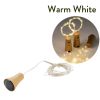 1pc 10/20 LED Solar Wine Bottle Cork Shaped String Lights; Garland Wire Fairy String Light; 3.3/6.6ft; Outdoor Party Decoration