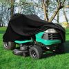 72" Outdoor Lawn Mower Tractor Cover Heavy Duty Waterproof UV Protection Coating