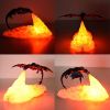 3D Printed LED Dragon Lamp Volcano Dragon Night Light Rechargeable Moon Lamps Night Lamp Teenager Room Decor Christmas Xmas Gift