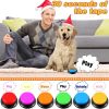 2Pcs Recordable Talking Button Pet Child Interactive Toy Voice Recording Sound Buttons Answer Buttons Pet Training Tool Dog Toys